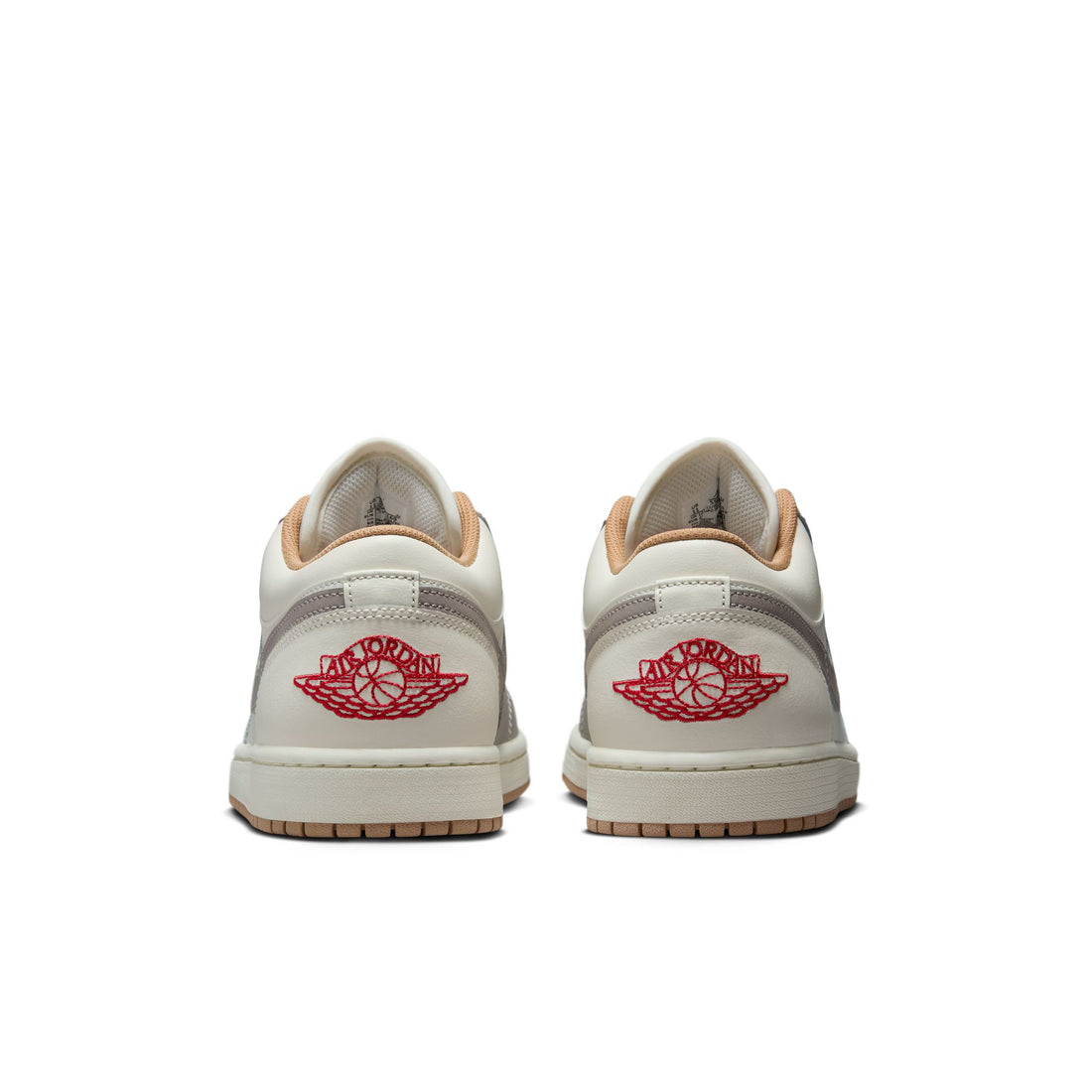 Air Jordan 1 Low (Sail/Fire Red/College Grey)