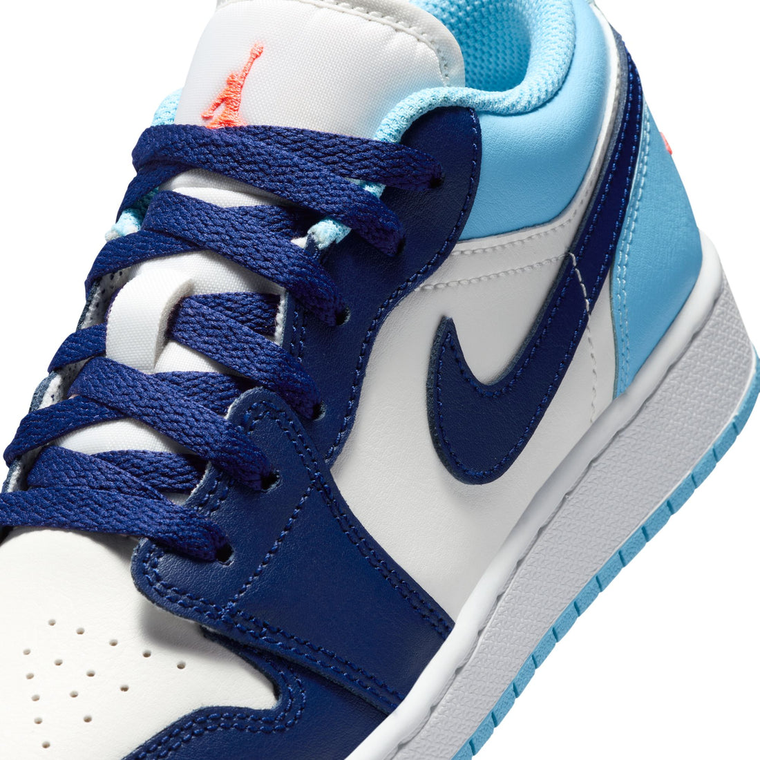 Air Jordan 1 Low GS (Sail/Blue Void/Blue Chill)