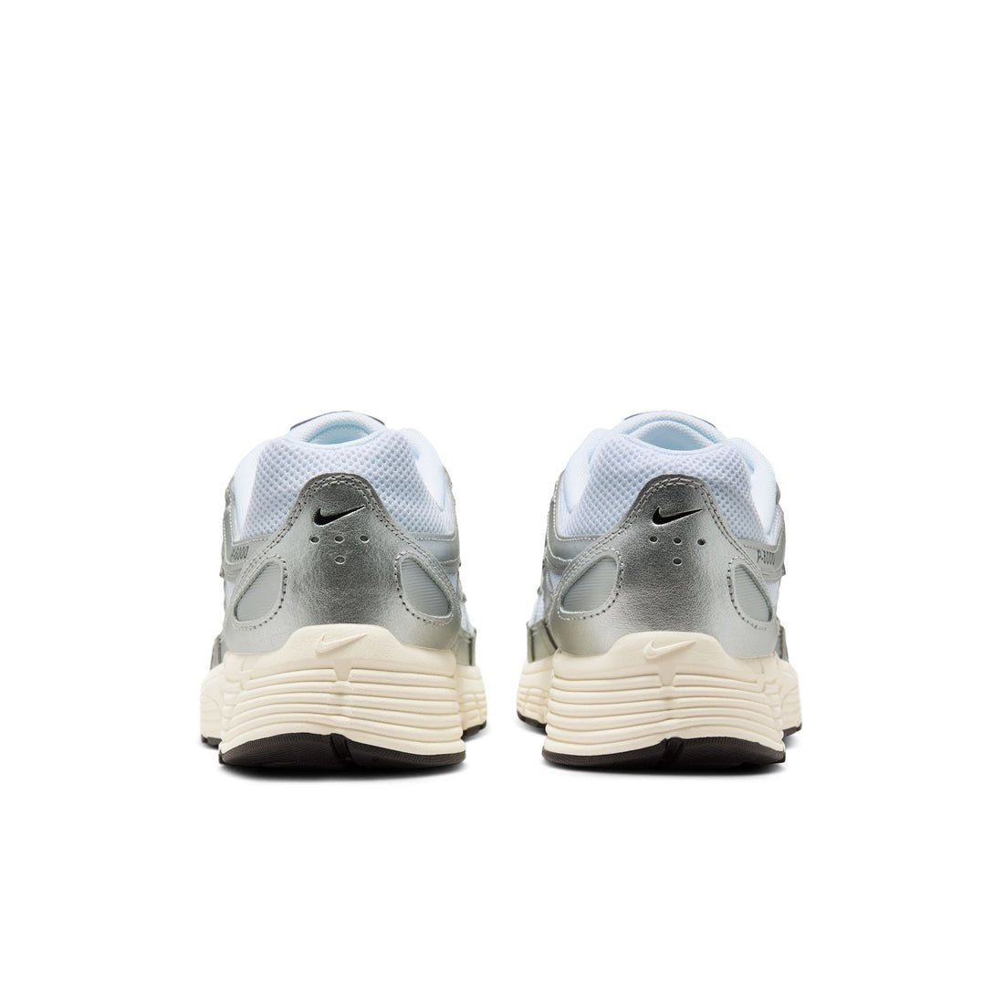 Nike P-6000 (White/Black/Metallic Silver)