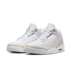 Air Jordan 3 Retro (White/Metallic Silver/White)