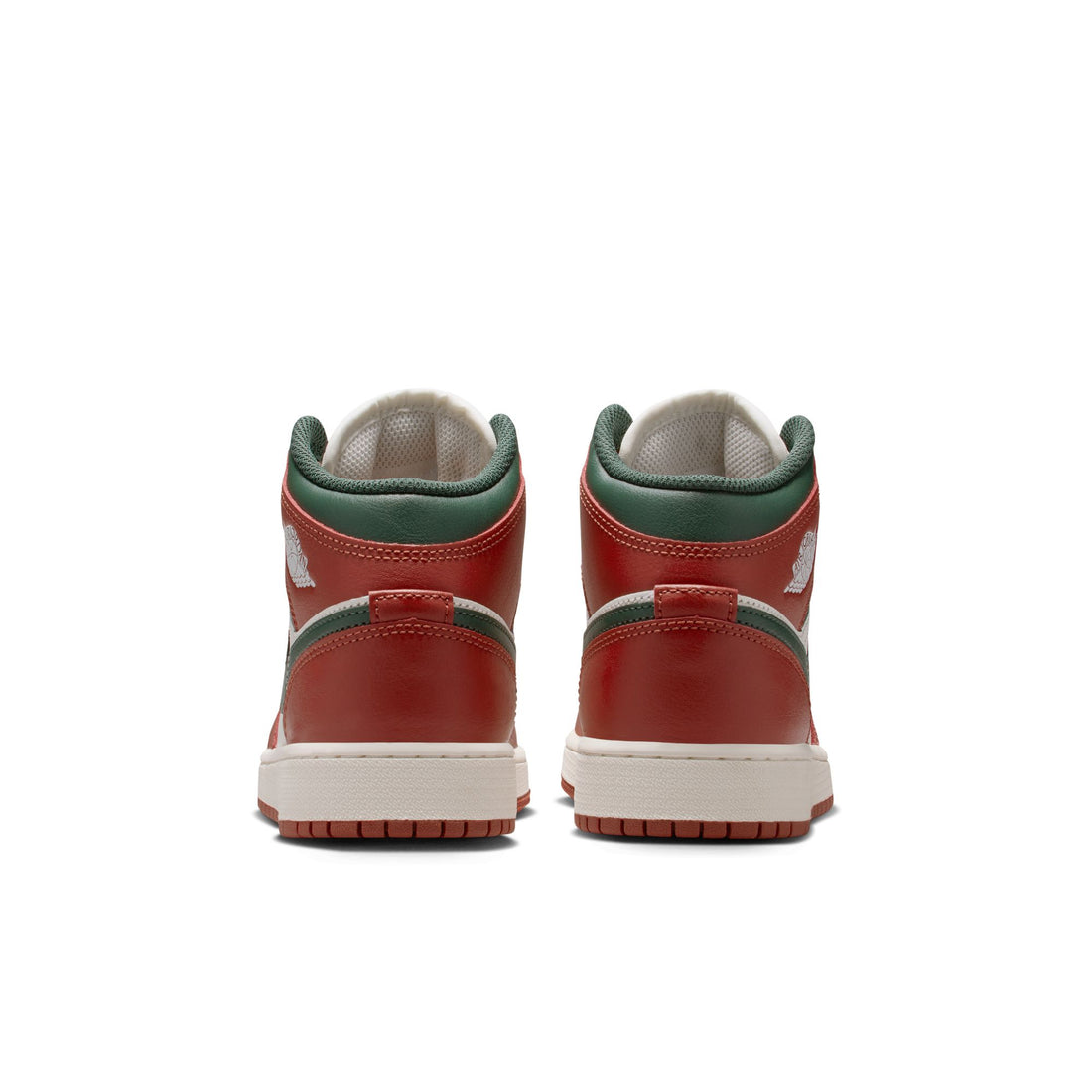 Air Jordan 1 Mid GS (Sail/Midnight Green)