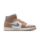 Air Jordan 1 Mid (Hemp/Fire Red/White)