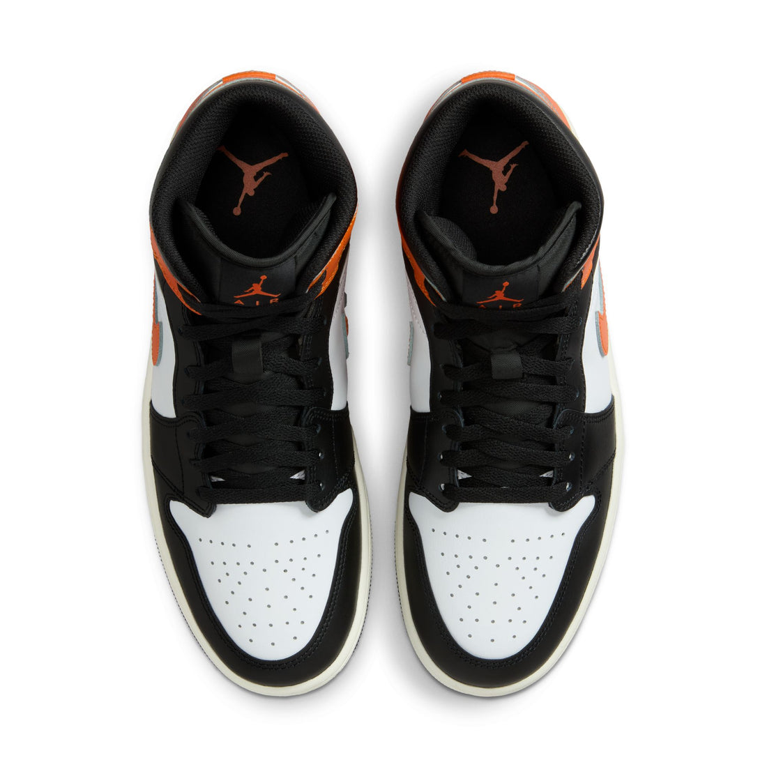 Air Jordan 1 Mid (Starfish/Black/White/Sail)