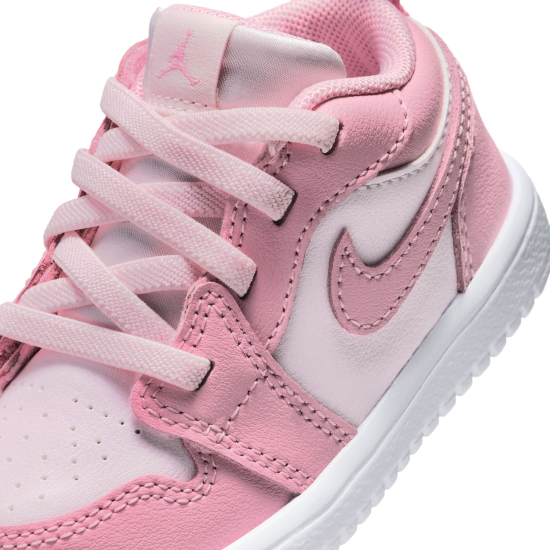Air Jordan 1 Low ALT TD (Med Soft Pink/Pearl Pink/White)