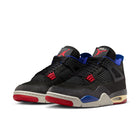 Air Jordan 4 Retro (Black/Fire Red/Deep Royal Blue)