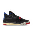 Air Jordan 4 Retro (Black/Fire Red/Deep Royal Blue)