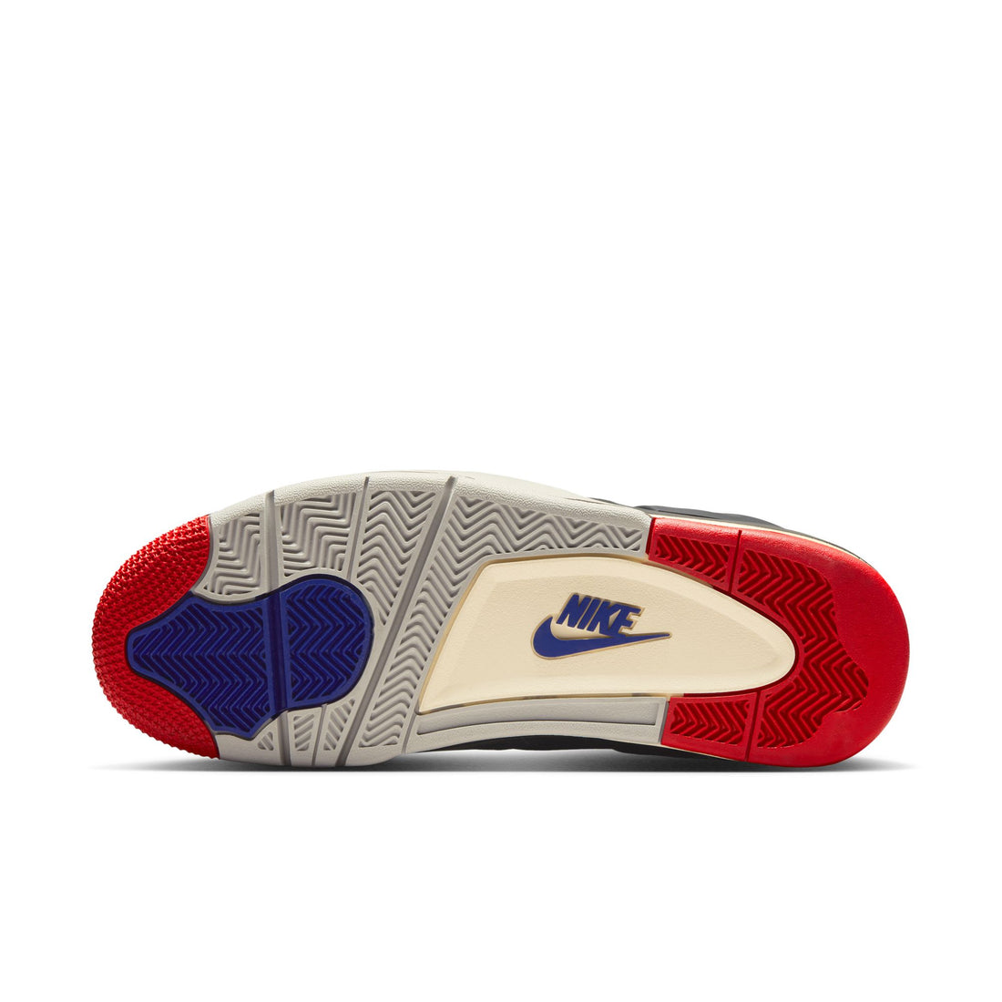 Air Jordan 4 Retro (Black/Fire Red/Deep Royal Blue)