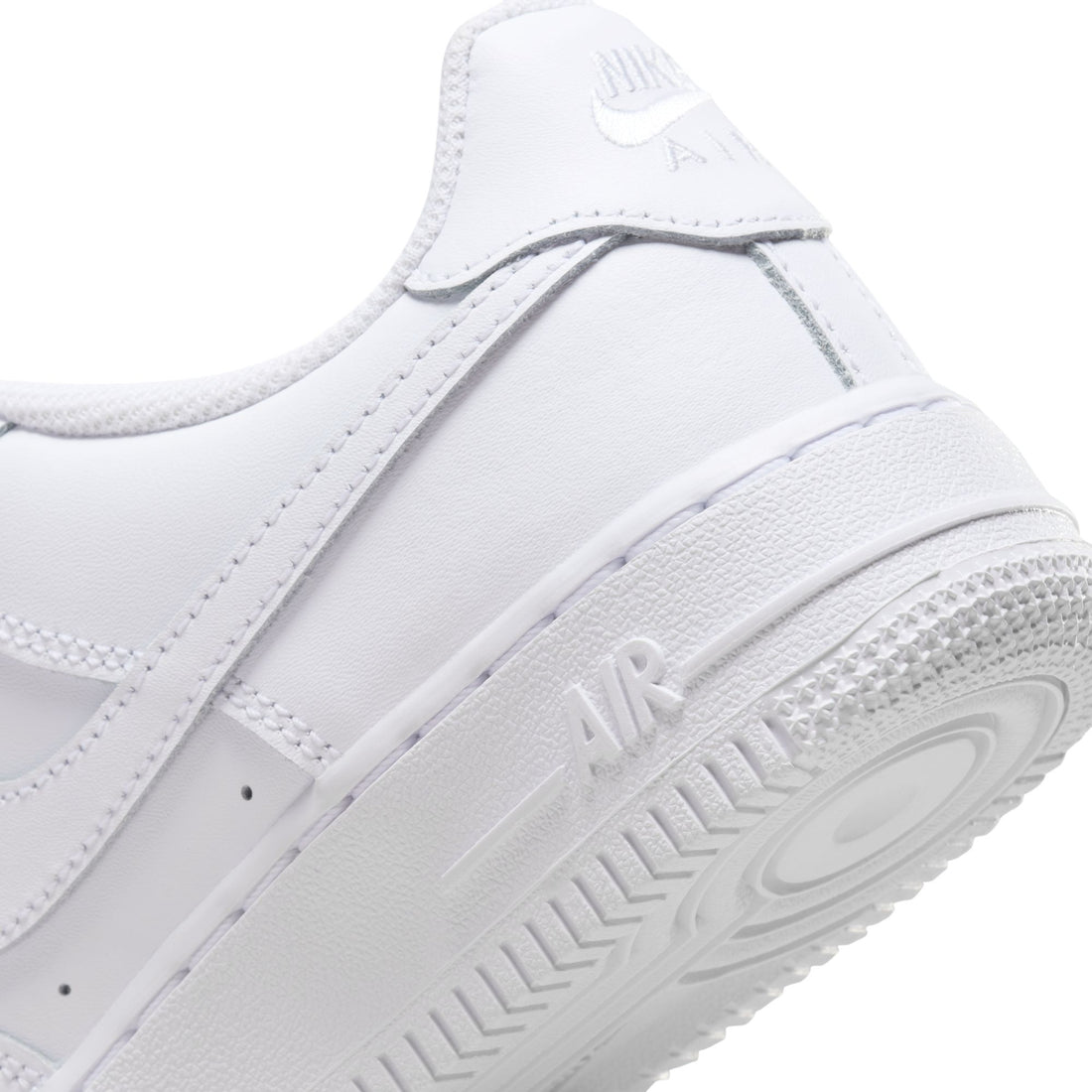 Nike Air Force 1 LE GS (White/White/White)