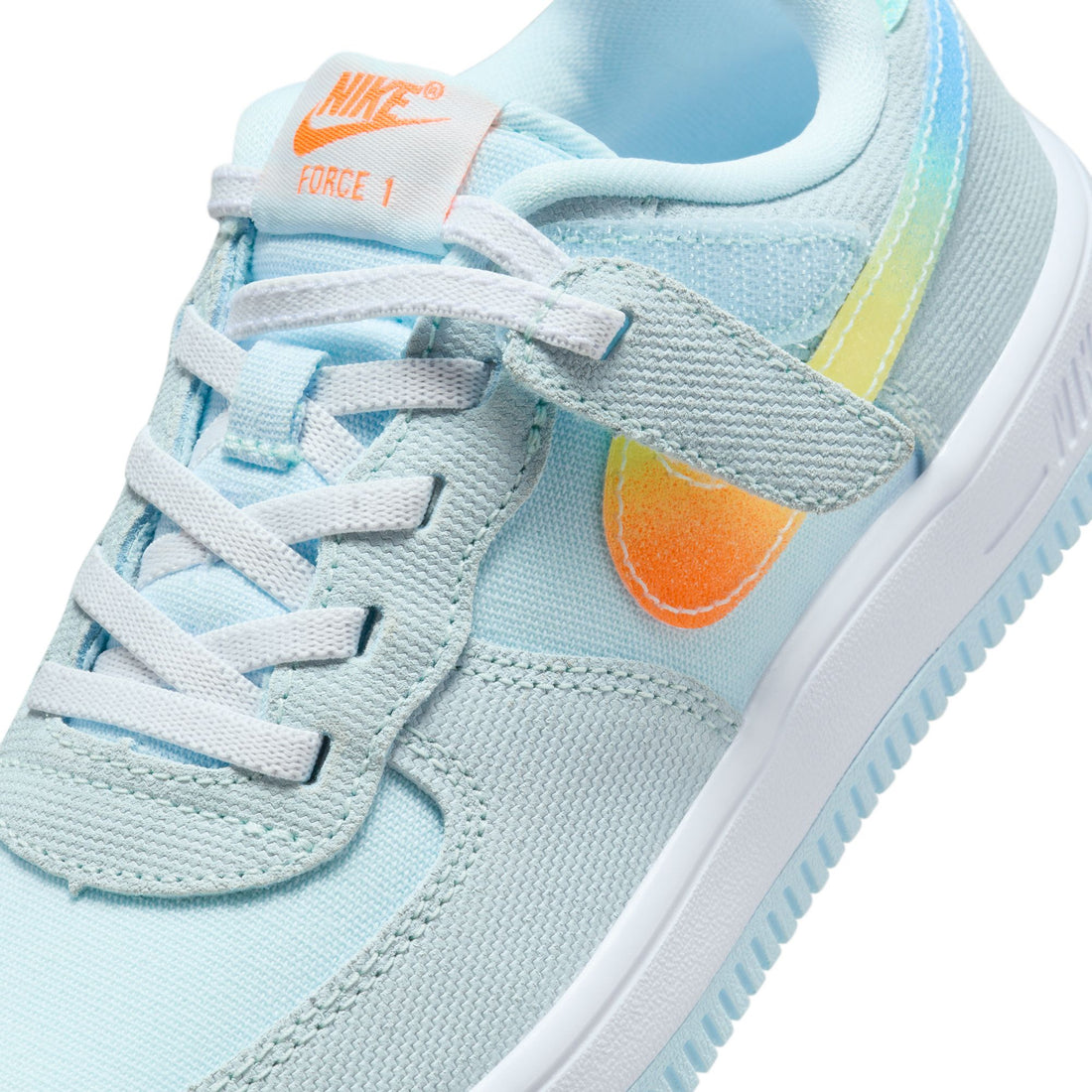 Nike Force 1 Low Easyon BP (Glacier Blue/Total Orange)