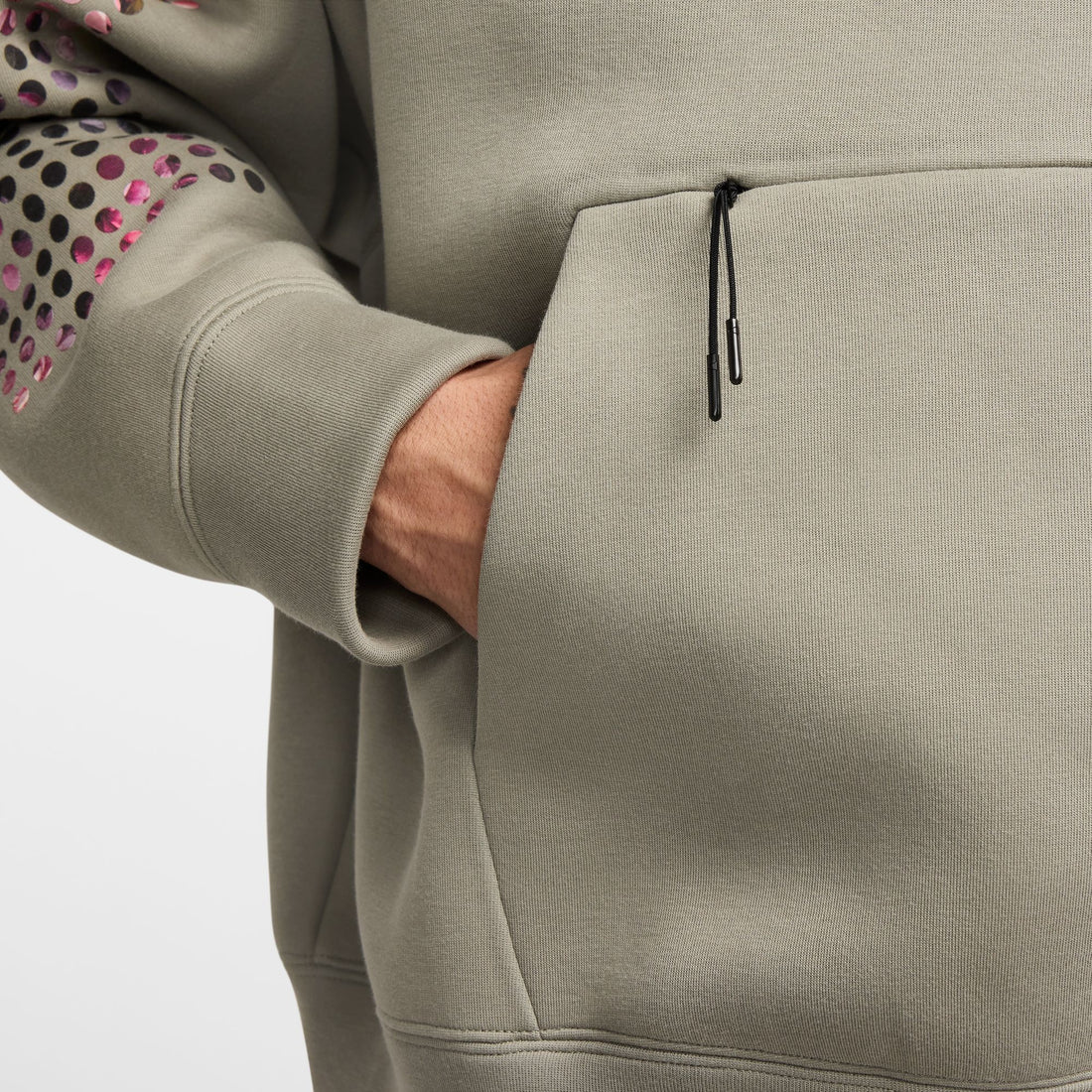 Nike Tech Fleece Hoodie (Light Army/Black)