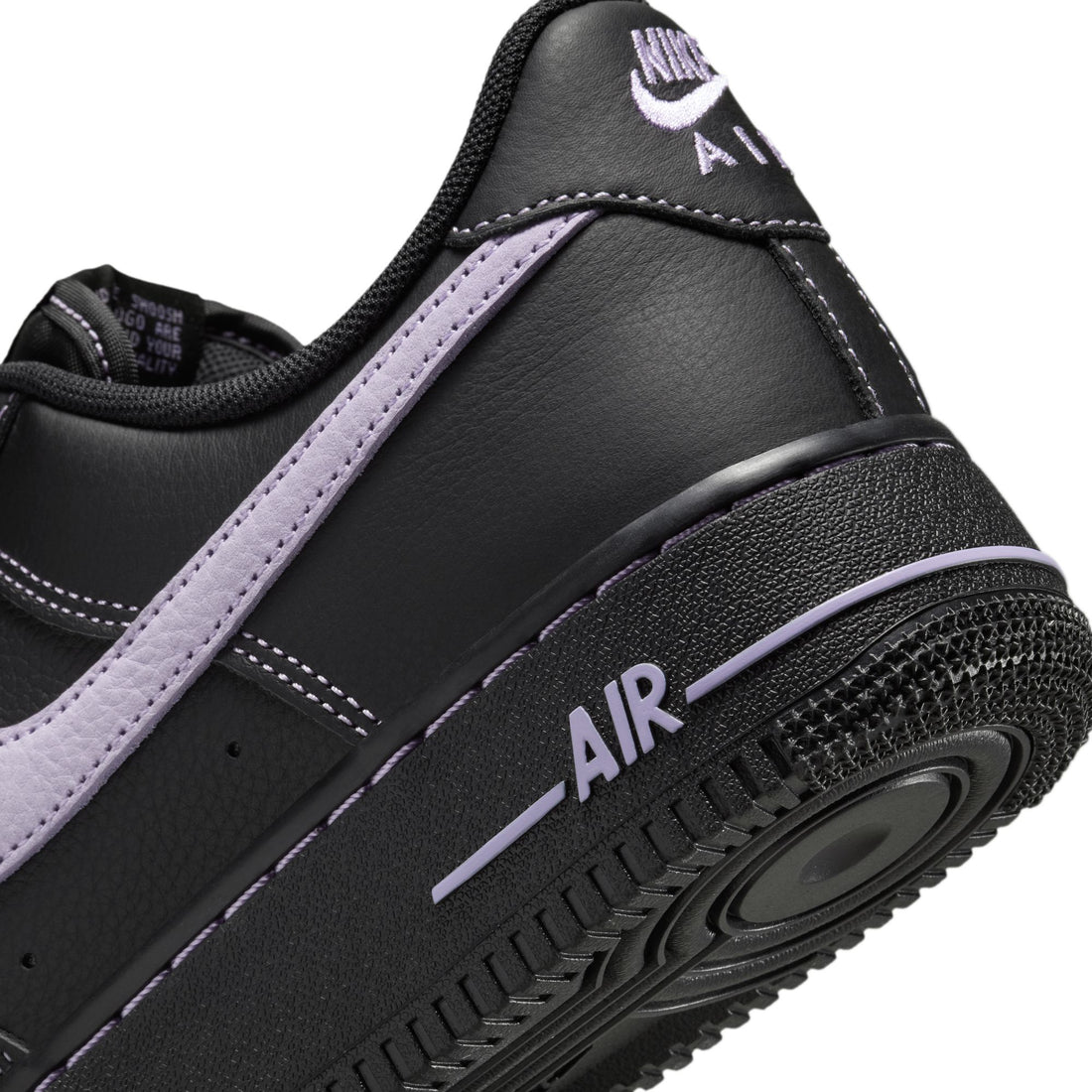 Nike Air Force 1 '07 LV8 (Black/Hydrangeas)
