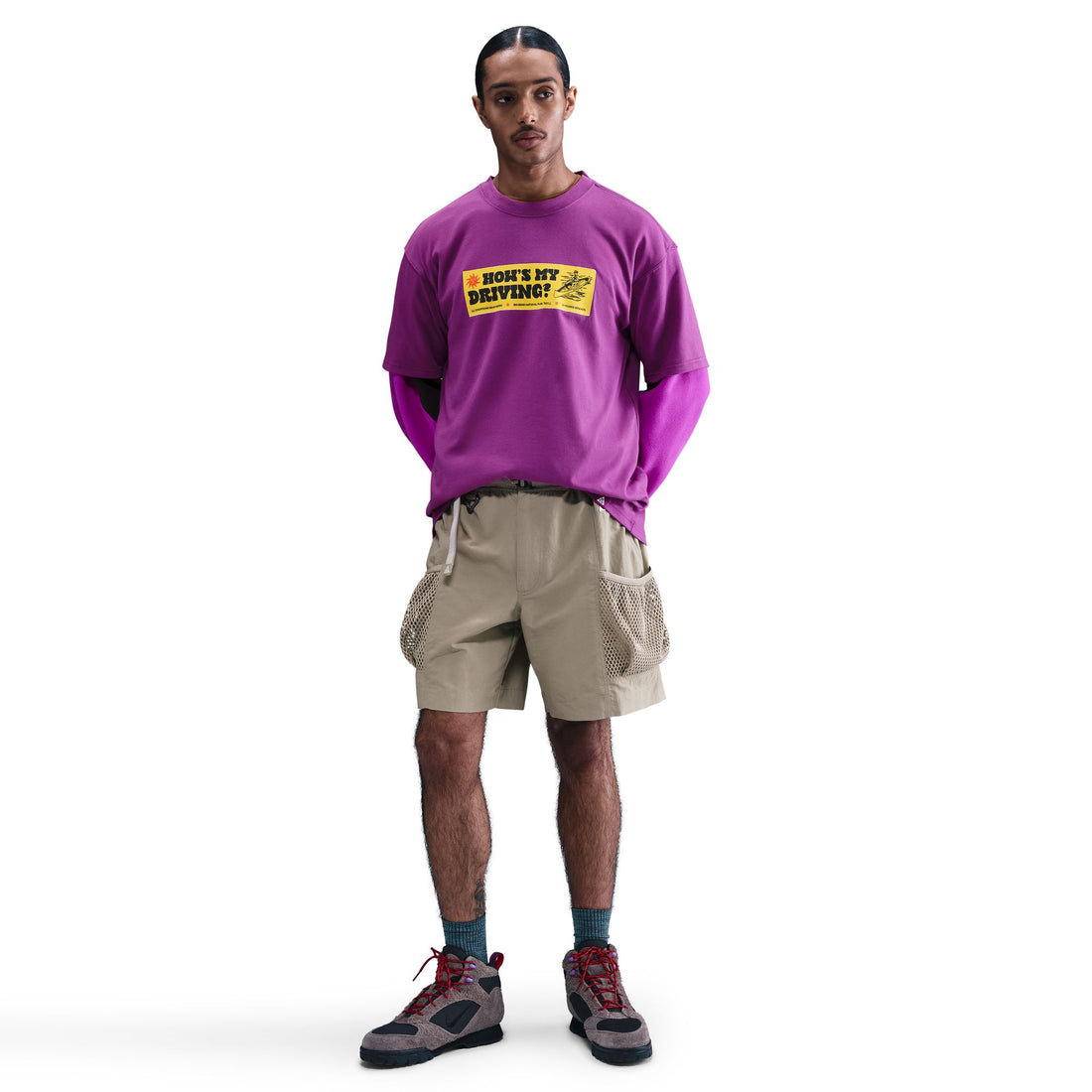 Nike ACG How's My Driving Tee (Bold Berry)