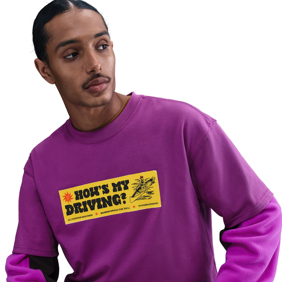 Nike ACG How's My Driving Tee (Bold Berry)