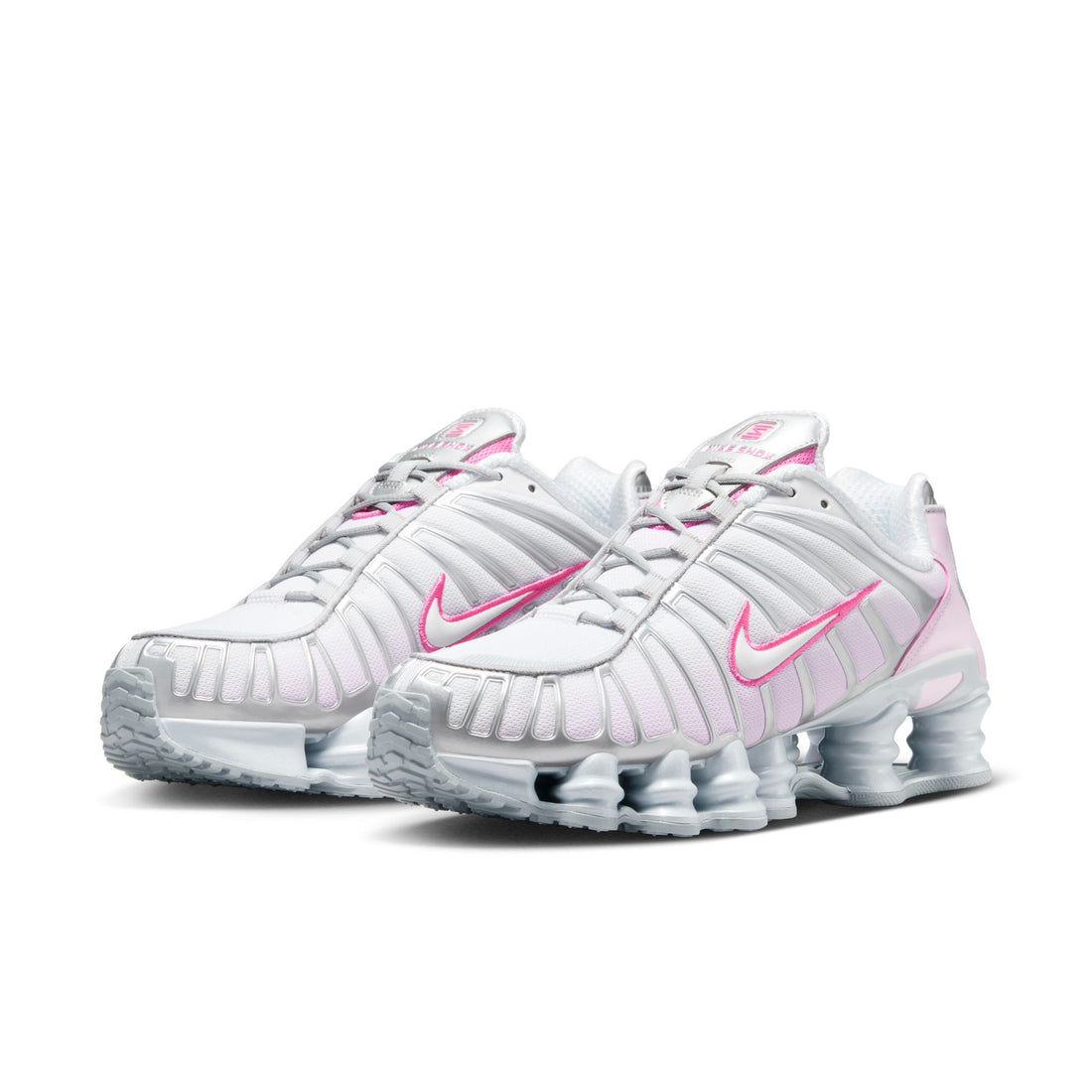 WMNS Nike Shox TL (MTLC Platinum/Pink Sicle)