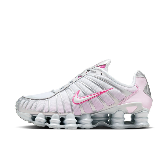 WMNS Nike Shox TL (MTLC Platinum/Pink Sicle)