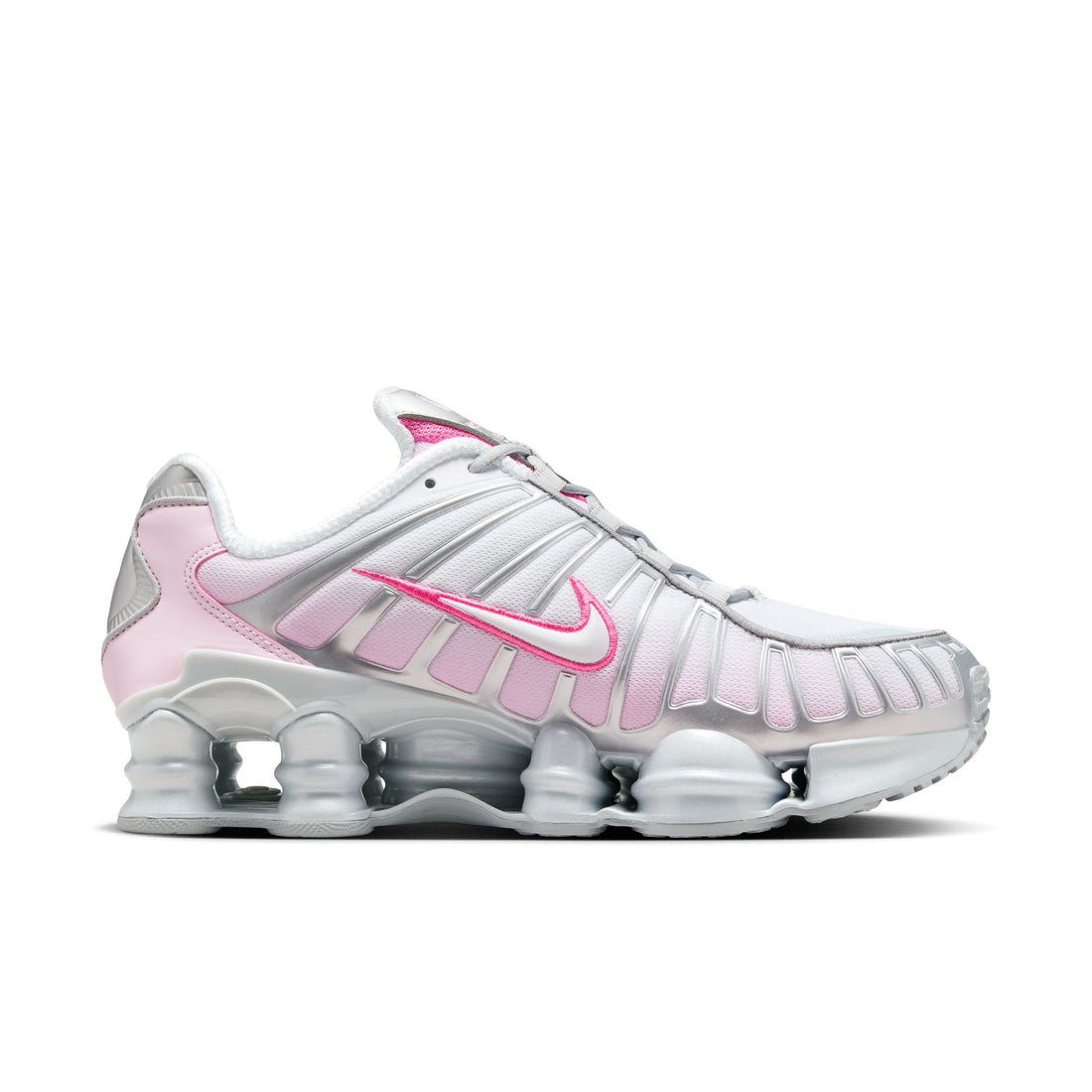 WMNS Nike Shox TL (MTLC Platinum/Pink Sicle)