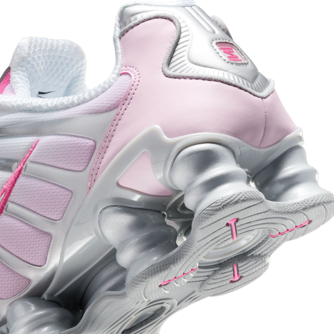 WMNS Nike Shox TL (MTLC Platinum/Pink Sicle)