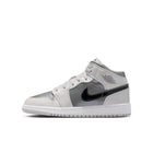 Air Jordan 1 Mid SE GS (Photon Dust/Blue Chill)