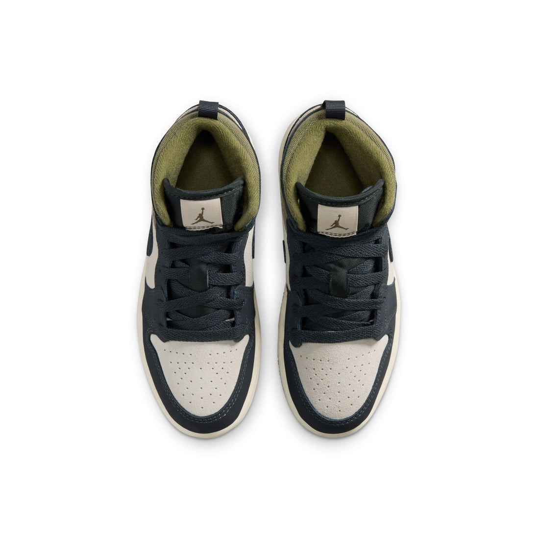 Air Jordan 1 Mid SE PS (LT Orewood BRN/Off Noir)