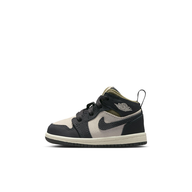 Air Jordan 1 Mid SE TD (LT Orewood BRN/Off Noir)