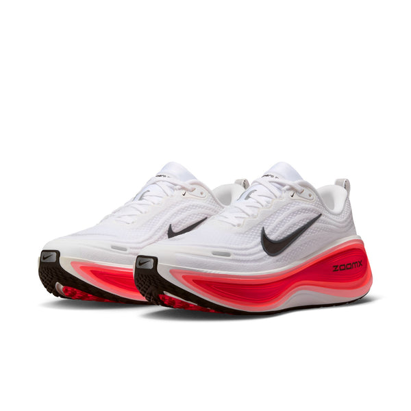 Nike Vomero Plus (White/Black/Bright Crimson) – rockcitykicks