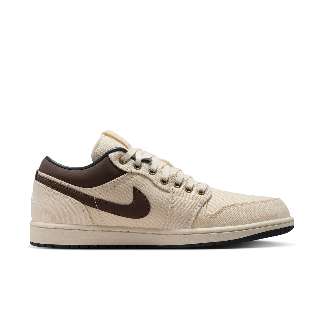 Air Jordan 1 Low PRM (Pale Ivory/Baroque Brown)