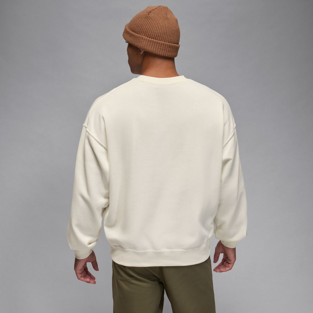 Air Jordan Brooklyn Realtree French Terry Crewneck (Cream)