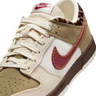 WMNS Nike Dunk Low (Khaki/Team Red/Baroque Brown)
