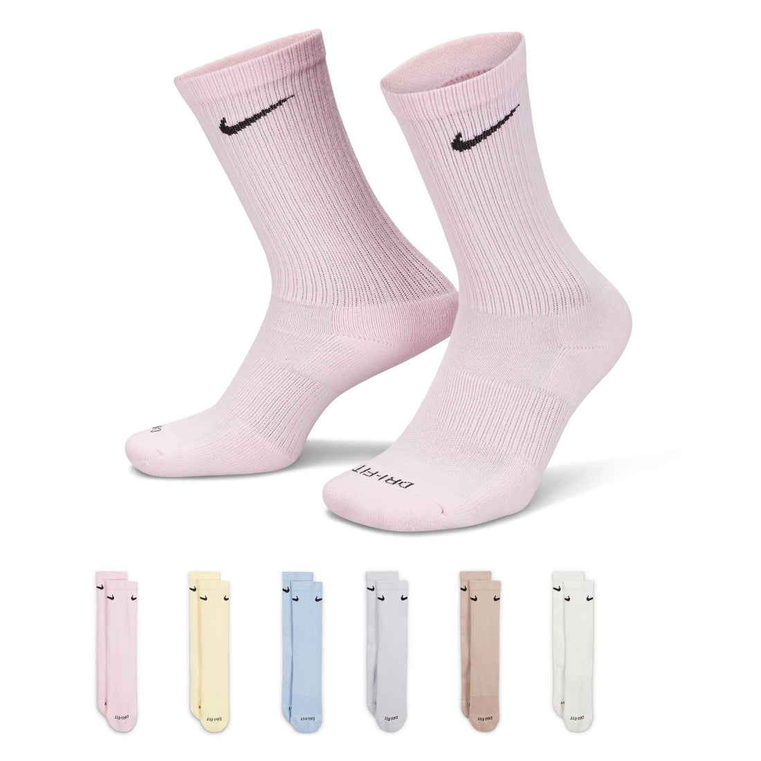 Nike Everyday Plus Cushioned Training Crew Socks (6 Pairs)