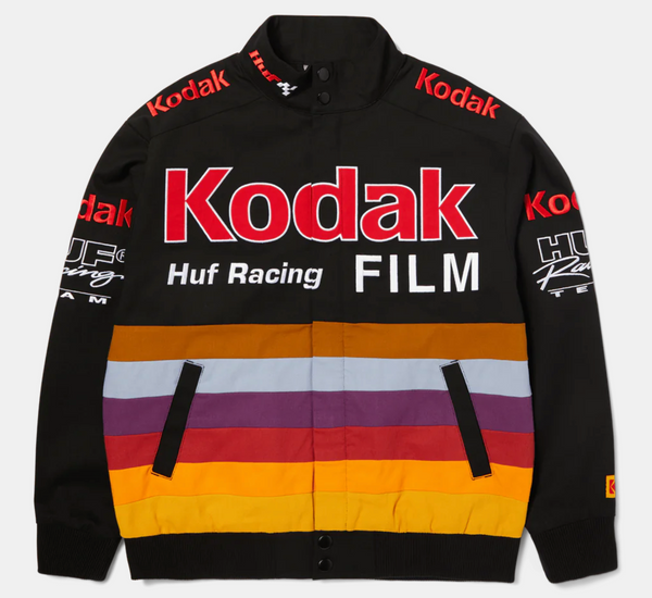 HUF Pole Position Racing Jacket (Black) – rockcitykicks - Fayetteville