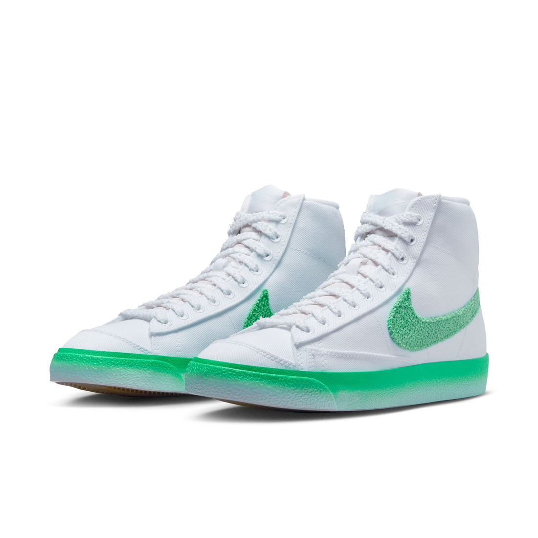 WMNS Nike Blazer Mid '77 (White/Spring Green)