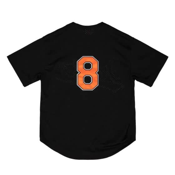Mitchell & Ness MLB Authentic Cal Ripken Jr Baltimore Orioles 1997 BP Pullover Jersey (Black)