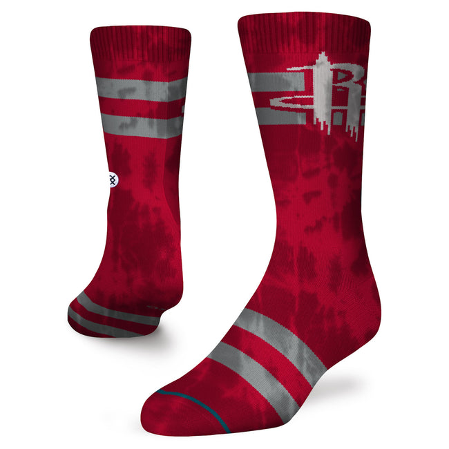 Stance x NBA "Rockets Dyed" Socks (Red)
