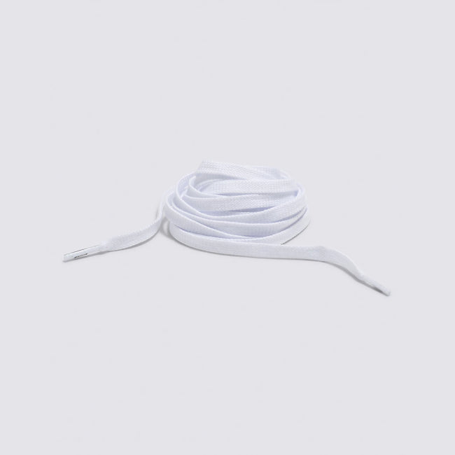 Vans Flat Laces (White)