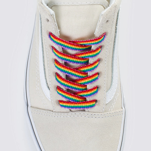 Vans hot sale rainbow laces