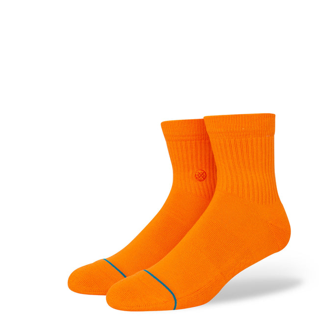 Stance Icon Quarter Socks (Orange)