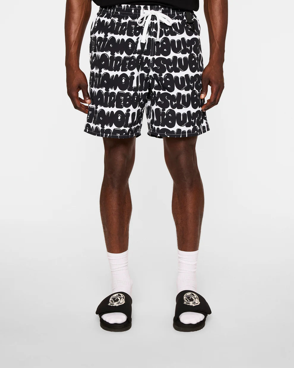 Billionaire Boys Bubble Shorts (White)