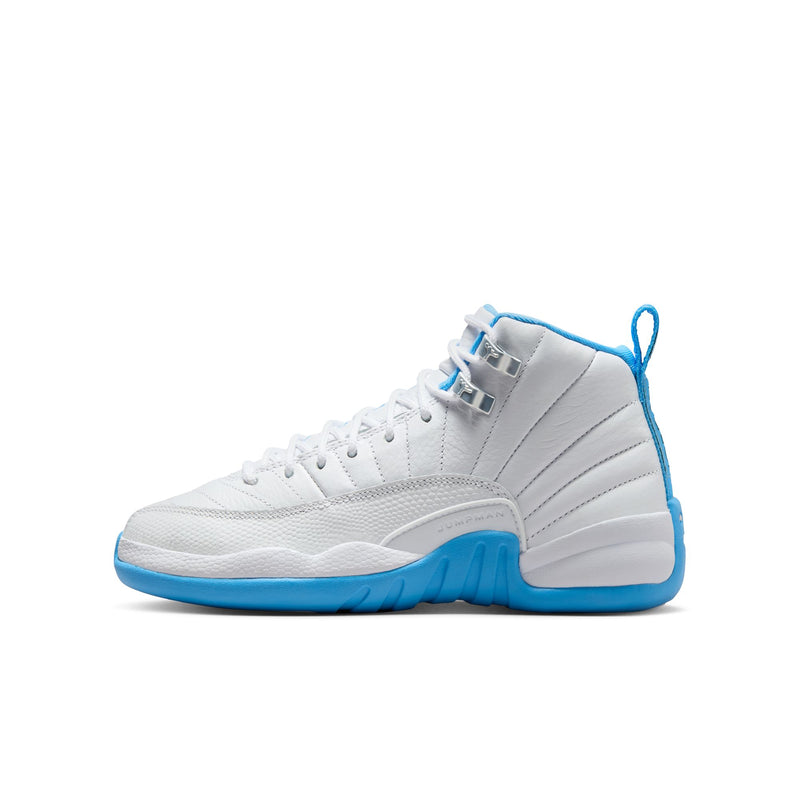 Air Jordan 12 Retro GS (White/University Blue)