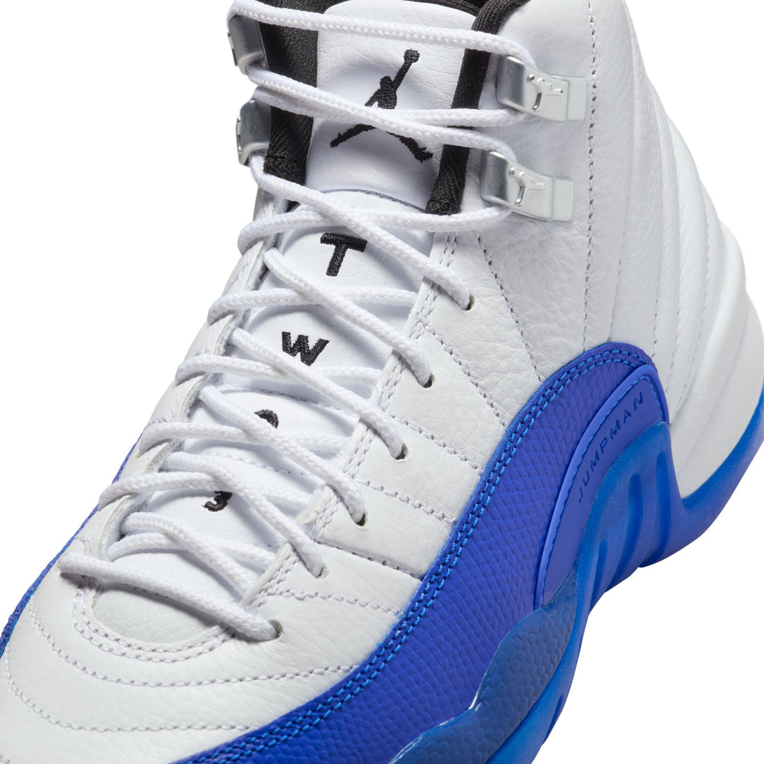 Air Jordan 12 Retro GS (White/Black/Game Royal)