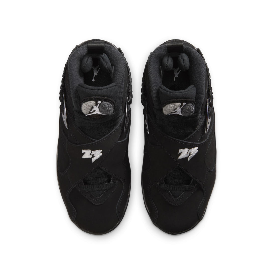 Air Jordan 8 Retro GS (Black/White/LT Graphite)