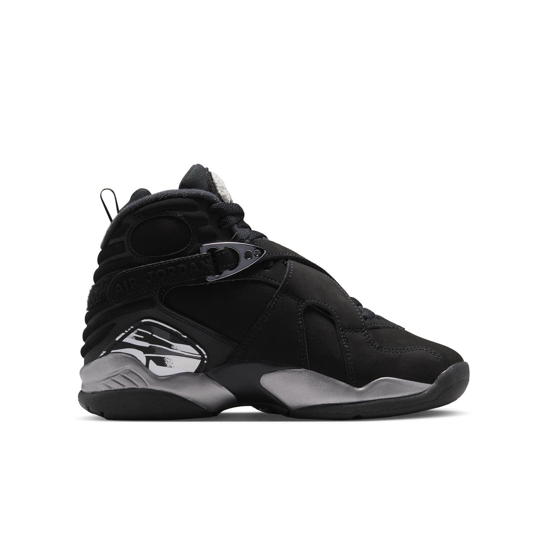 Air Jordan 8 Retro GS (Black/White/LT Graphite)