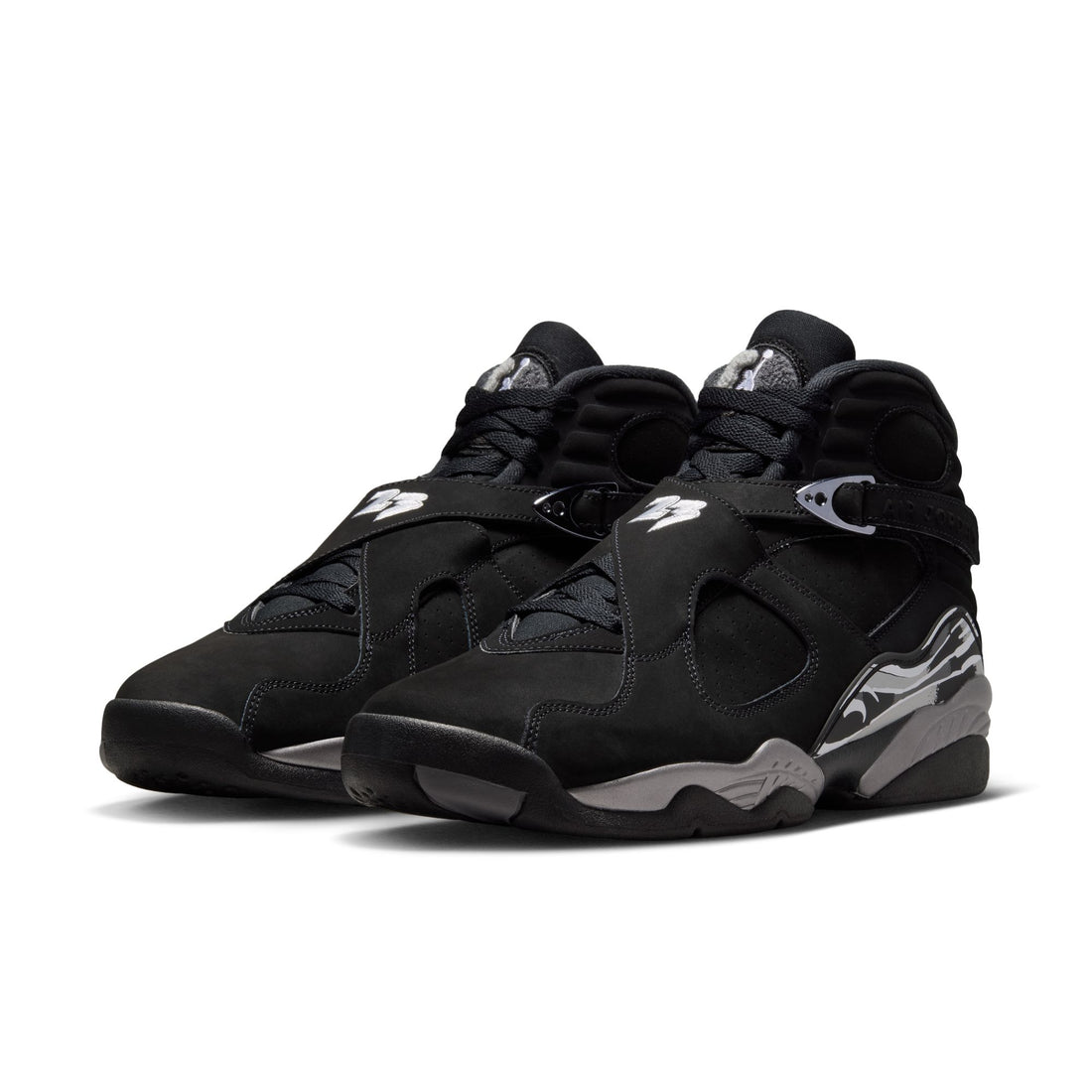 Air Jordan 8 Retro (Black/White/LT Graphite)