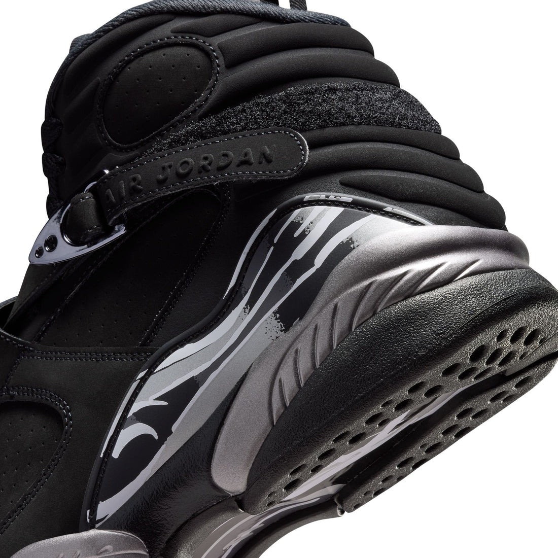 Air Jordan 8 Retro (Black/White/LT Graphite)