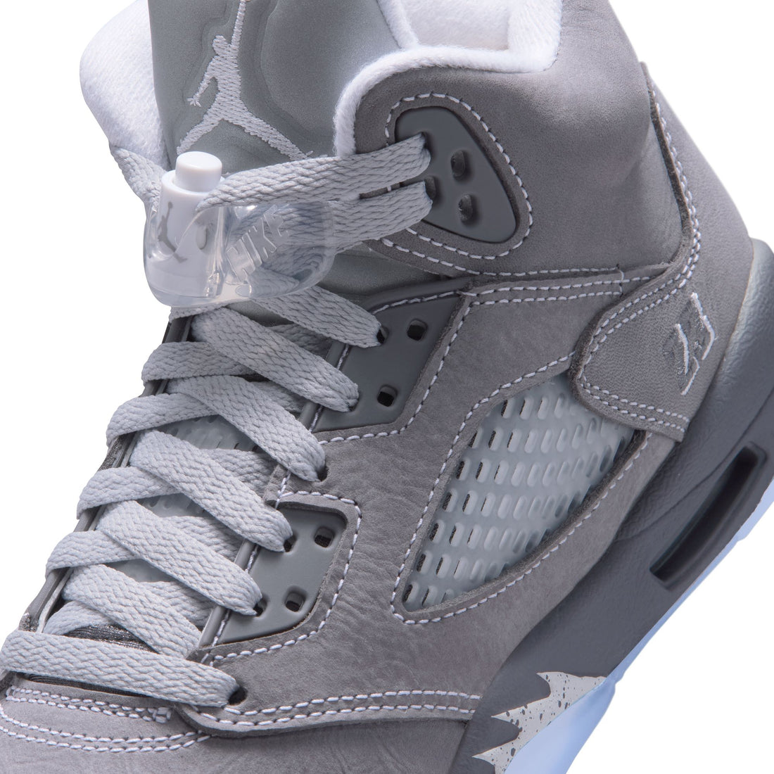 Air Jordan 5 Retro GS (LT Graphite/White/Wolf Grey)