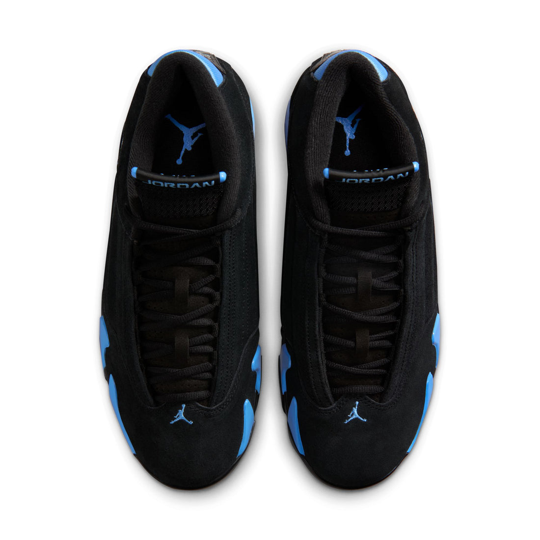 Air Jordan 14 Retro (Black/White/University Blue)