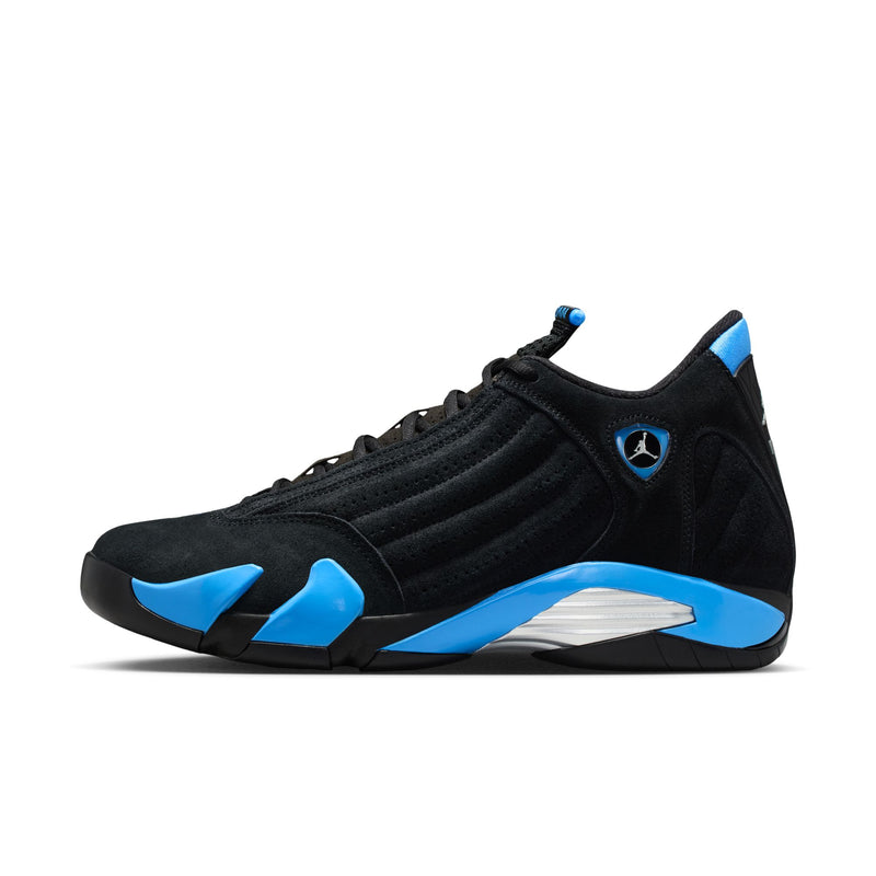 Air Jordan 14 Retro (Black/White/University Blue)