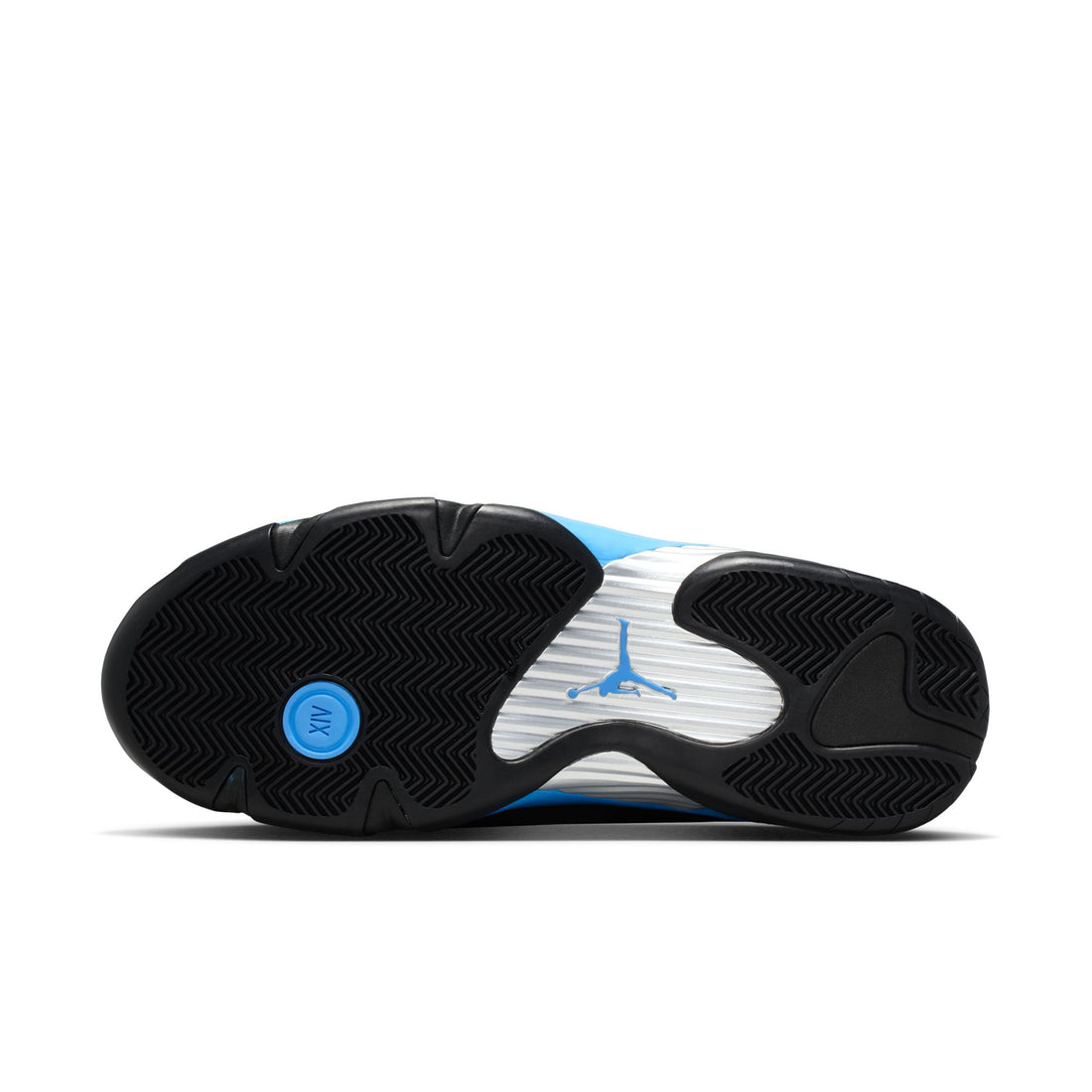 Air Jordan 14 Retro (Black/White/University Blue)