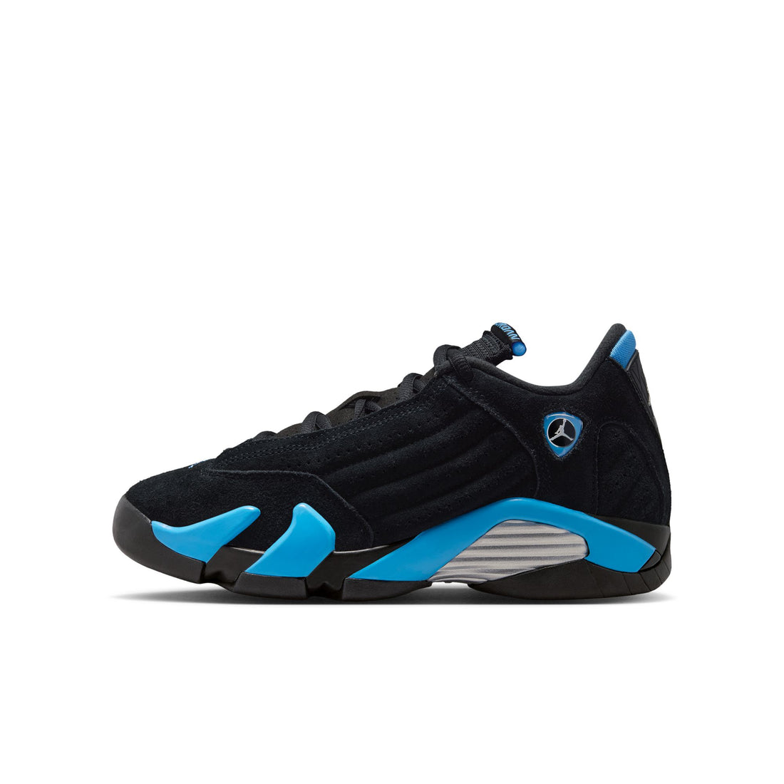 Air Jordan 14 Retro GS (Black/White/University Blue)