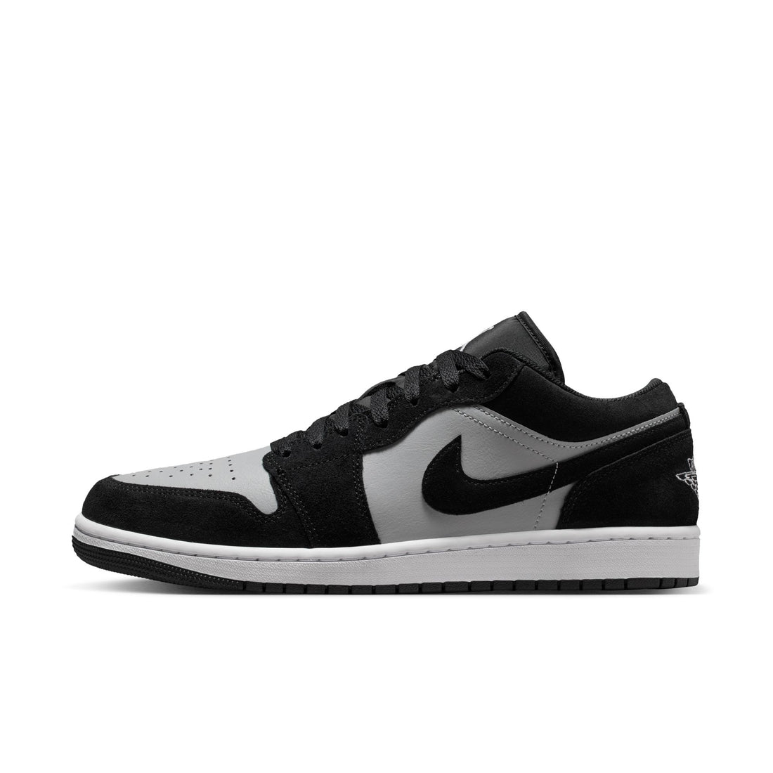 Air Jordan 1 Low (BLACK/WHITE-LT SMOKE GREY)