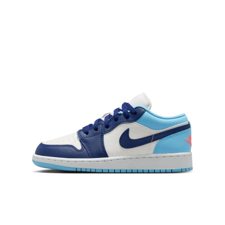 Air Jordan 1 Low GS (Sail/Blue Void/Blue Chill)